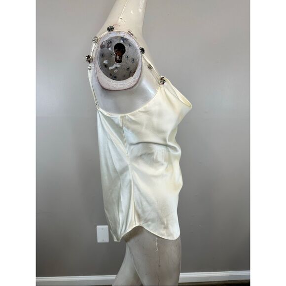 Cinq A Sept Bohemian Rhinestone Marta Cami Size XS $295 - Picture 9 of 11